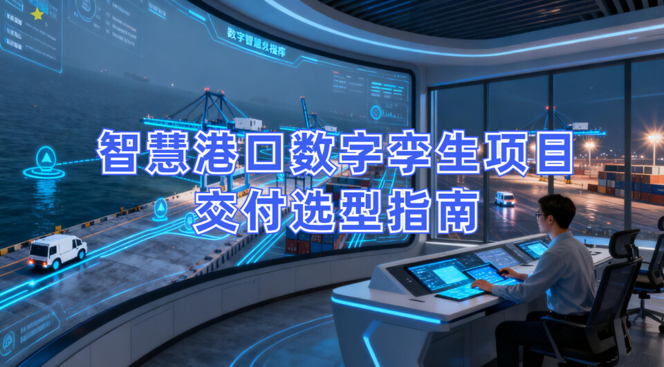 图片 1 - 字节博客 智慧港口数字孪生项目交付选型指南:从需求到落地,破解交付痛点实现运营升级