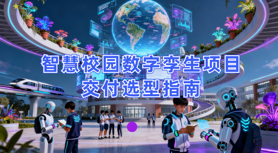 图片 1 - 字节博客 智慧校园数字孪生选型指南:选对平台做好交付,从平台适配到交付落地的全流程解决方案