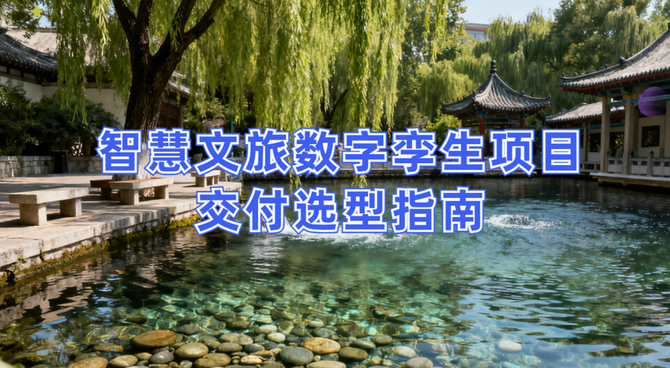 图片 1 - 字节博客 智慧文旅数字孪生项目选型指南:选对平台做好交付,从平台适配到交付落地的全流程解决方案