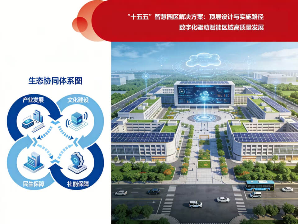 图片 1 - 字节博客 “十五五”智慧园区解决方案:顶层设计与实施路径,数字化驱动赋能区域高质量发展