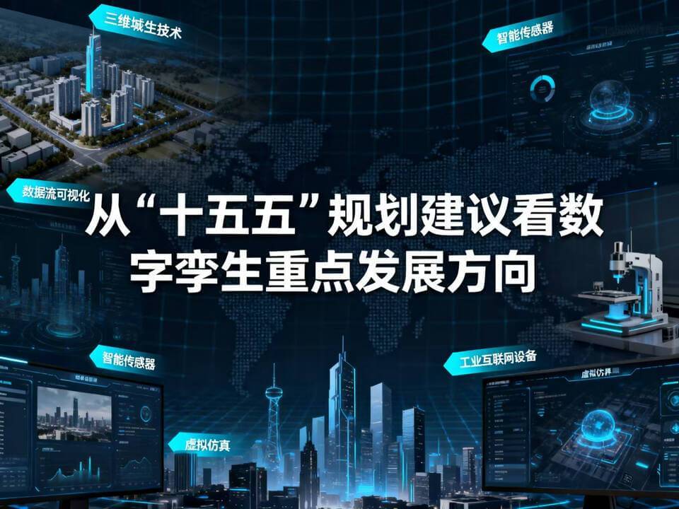 图片 1 - 字节博客 从“十五五”规划建议看数字孪生重点发展方向