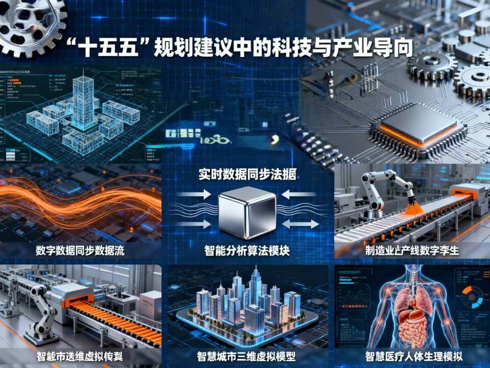 图片 2 - 字节博客 从“十五五”规划建议看数字孪生重点发展方向