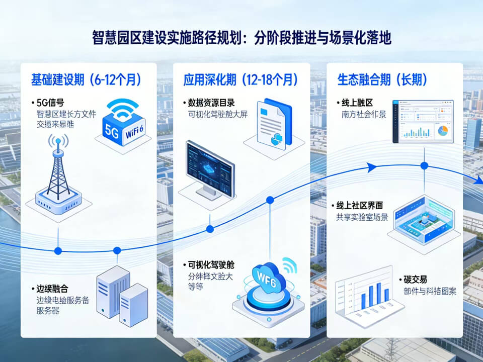 图片 3 - 字节博客 “十五五”智慧园区解决方案:顶层设计与实施路径,数字化驱动赋能区域高质量发展