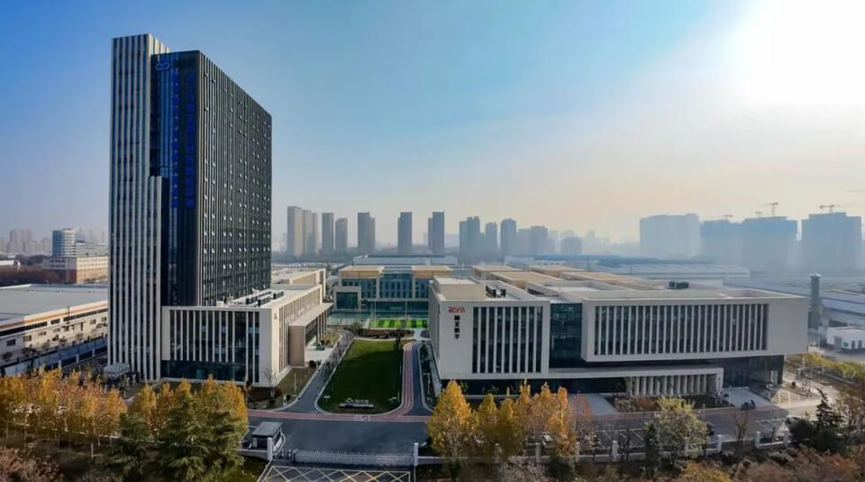 山东融谷信息园区鸟瞰图 - 字节博客 山东融谷信息园区鸟瞰图